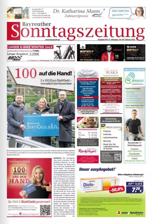 Bayreuther Sonntagszeitung Cover