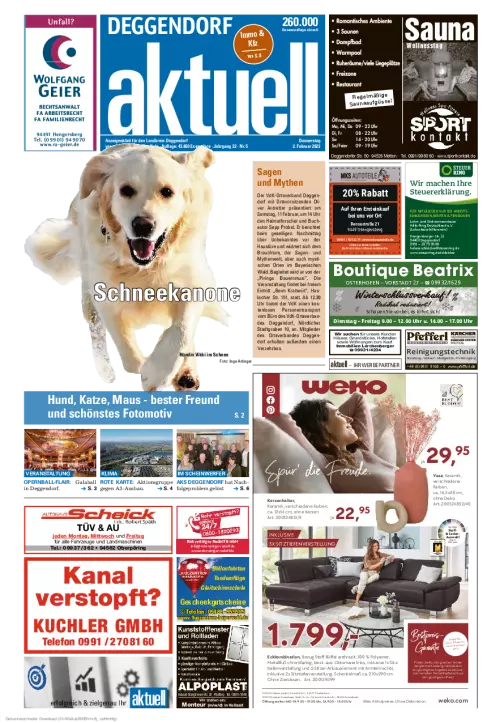 Deggendorf aktuell Cover