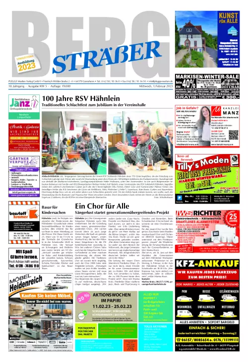 Bergsträßer Woche Cover