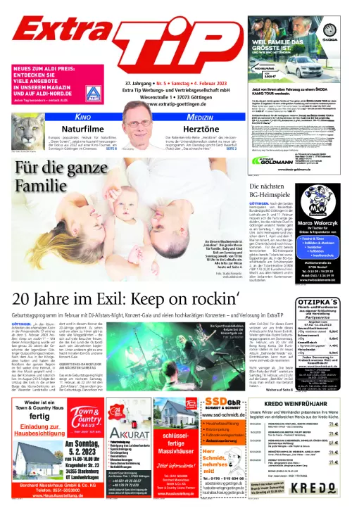 ExtraTip Göttingen Cover