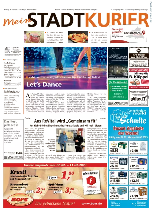 MeinSTADTKURIER Bocholt Cover