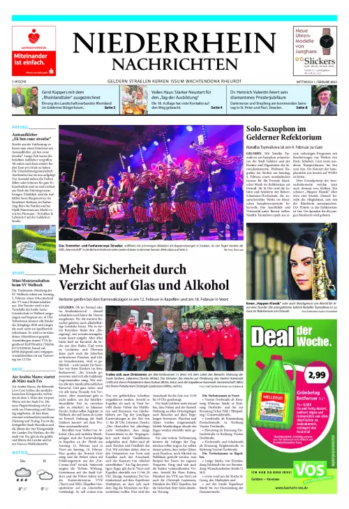 Niederrhein Nachrichten Cover