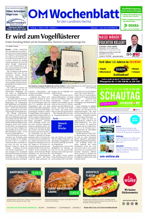 OM Wochenblatt Cover