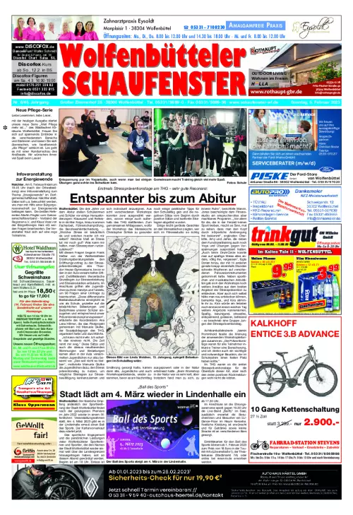 Schaufenster Wolfenbüttel Cover