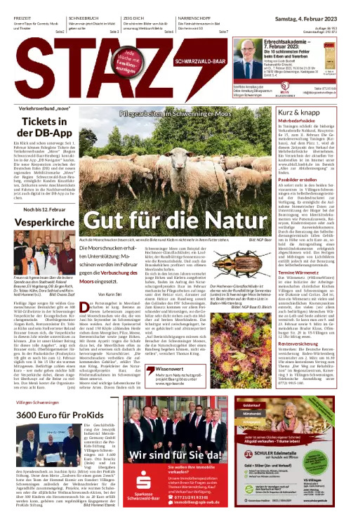 STAZ Schwarzwald-Baar Cover