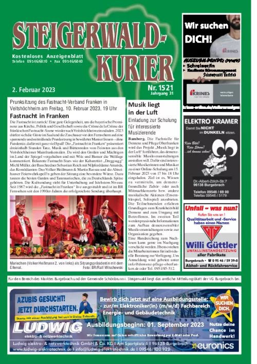Steigerwald-Kurier Cover