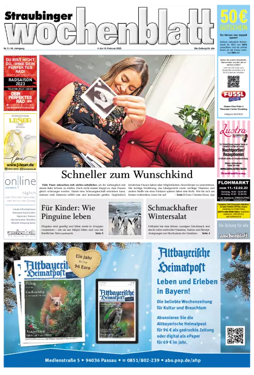 Straubinger Wochenblatt Cover