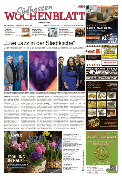 Südhessen Wochenblatt Darmstadt Cover