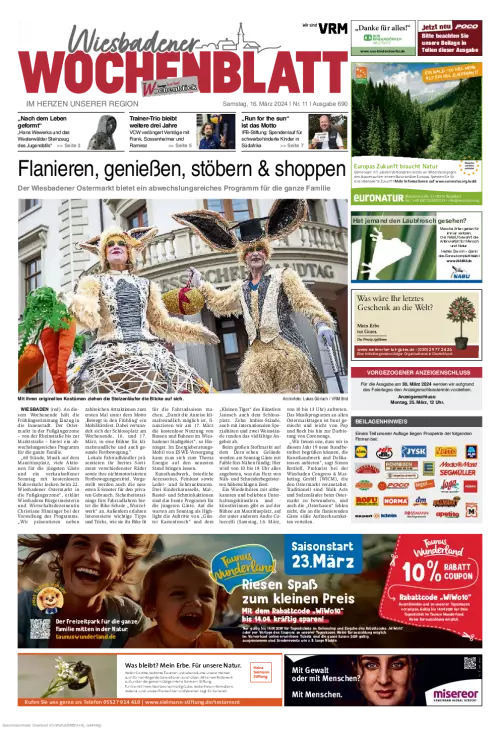 Wiesbadener Wochenblatt Cover