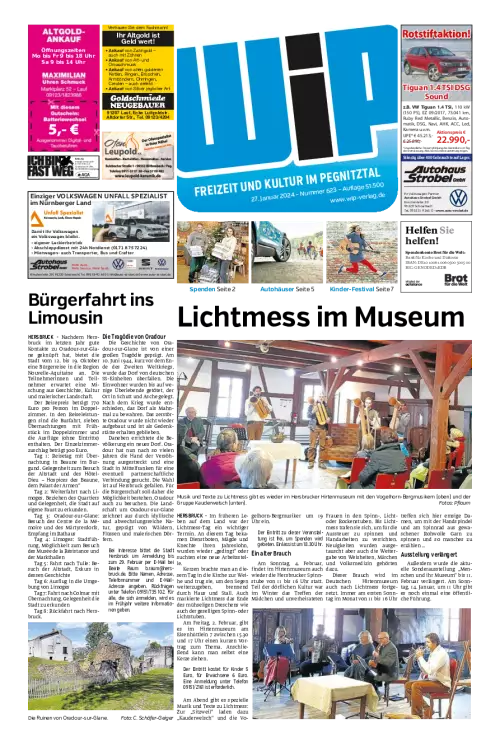 WiP - Die Wochenzeitung im Pegnitztal Cover