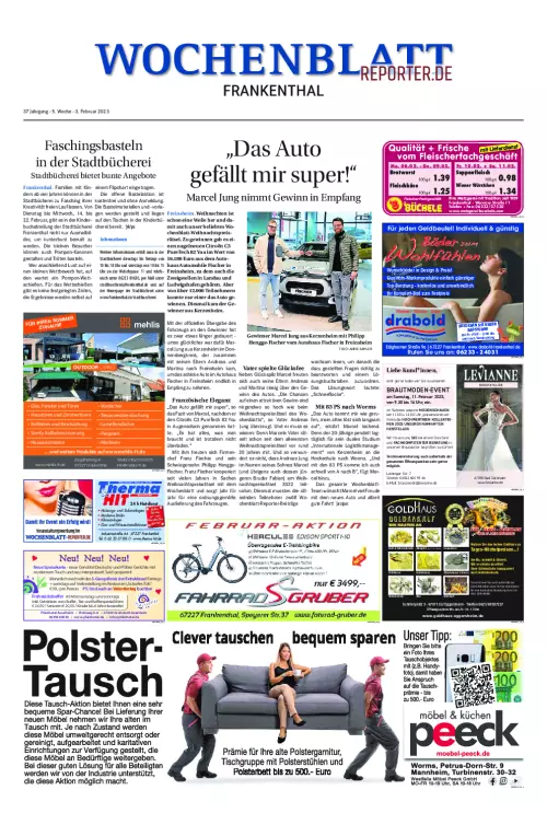 Wochenblatt Frankenthal Cover