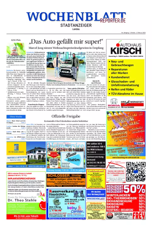 Wochenblatt Landau Cover