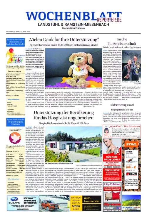 Wochenblatt Landstuhl Cover