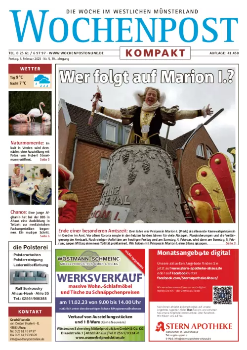 Wochenpost Stadtlohn Cover