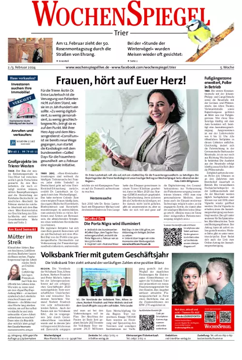 Wochenspiegel am Sonntag Cover