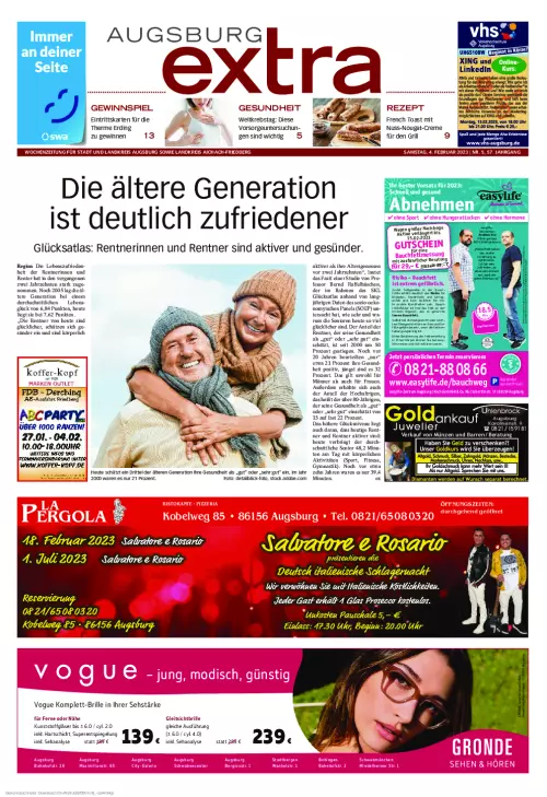 Wochenzeitung extra Cover