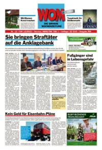 WOM Wochenzeitung Cover